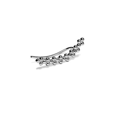 Three-pearl buckle (the unit) Silver