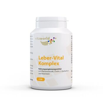 Liver Vital Complex (120 gélules) 1