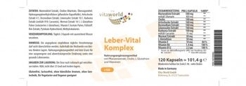 Liver Vital Complex (120 gélules) 2