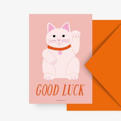Postcard / Lucky Cat