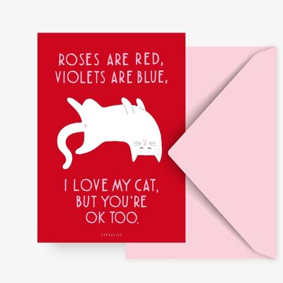 Postal / Valentine Cat No. 3