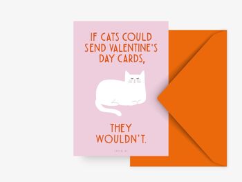 Carte postale / Valentine Cat No. 2 1