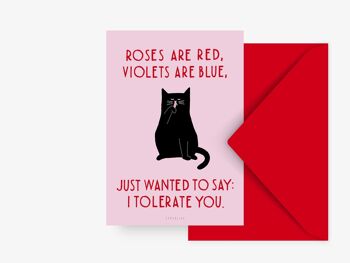 Carte postale / Valentine Cat No. 1 1