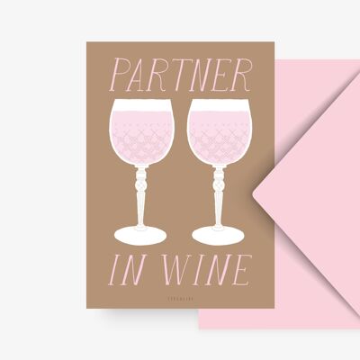 Carte postale / Partenaires du vin