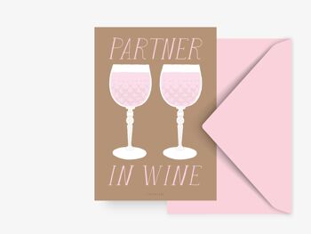 Carte postale / Partenaires du vin 1