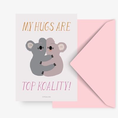 Postkarte / Koality Hugs