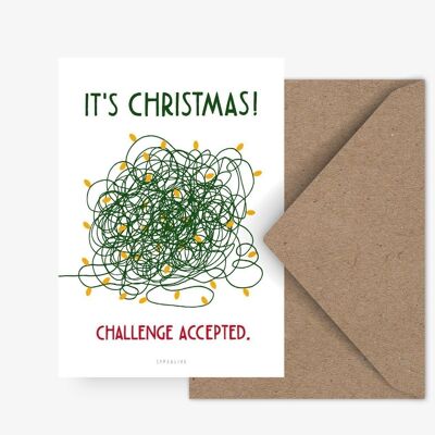 Postkarte / Christmas Challenge