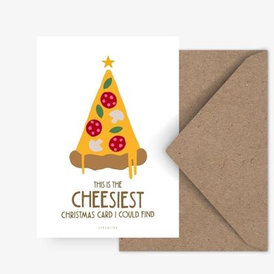 Cartolina / Cartolina di Natale più formaggio