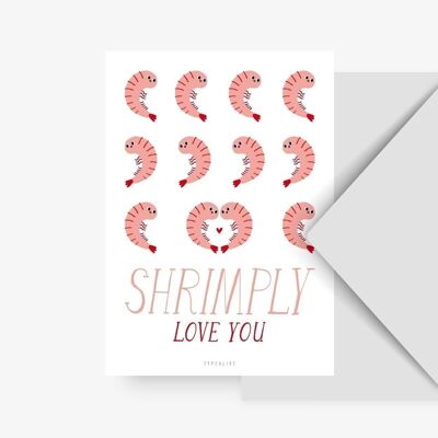 Postcard / Shrimply Love