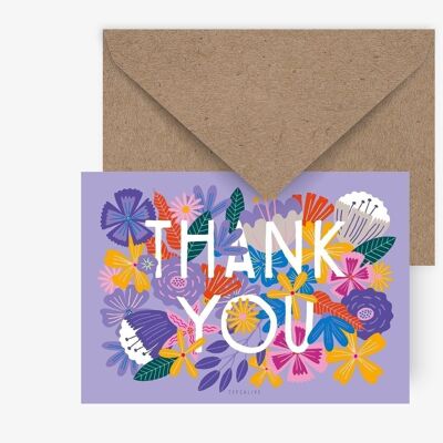 Postal / Gracias Bloomy