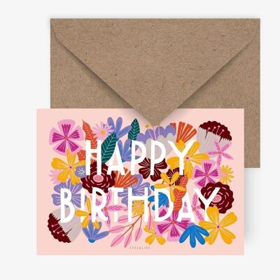 Postal / Cumpleaños Bloomy