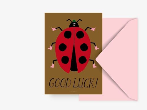 Postkarte / Good Luck