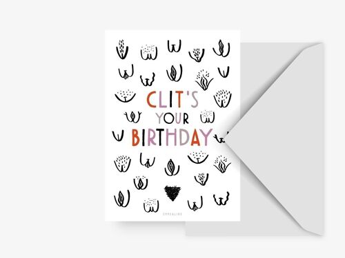 Postkarte / Clits Your Birthday