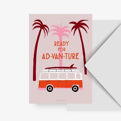 Postkarte / Ad-Van-Ture