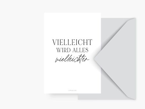 Postkarte / Vielleichter