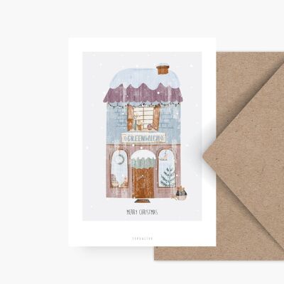 Carte postale / Winter Wonder Shops No. 6