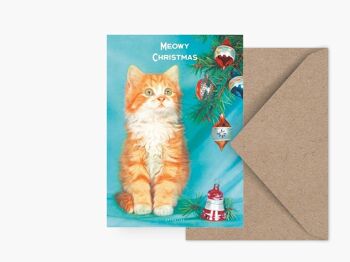 Carte postale / Noël rétro no. 5 2