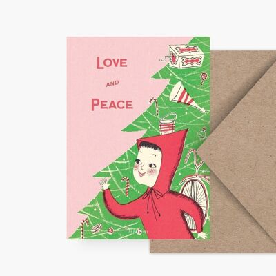 Postcard / Retro Christmas no. 4