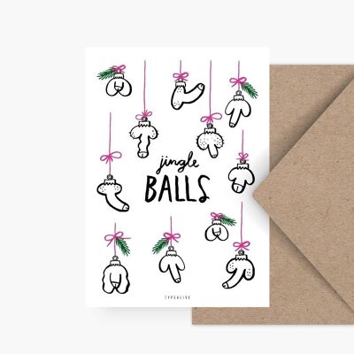 Carte postale / Jingle Balls