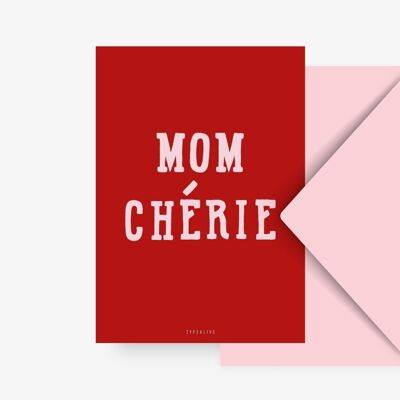 Postcard / Mom Cherie No. 1