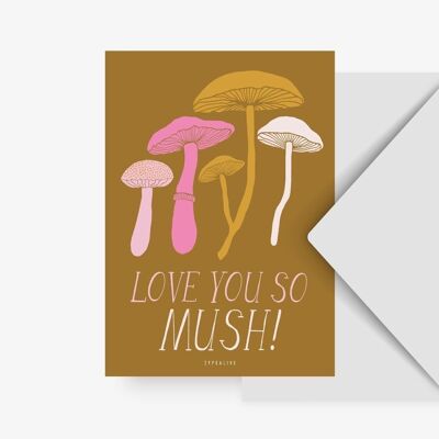 Postkarte / Love You So Mush