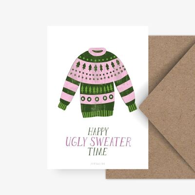 Postkarte / Ugly Sweater No. 2