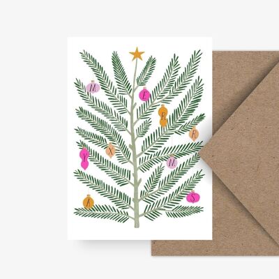 Postkarte / Swedish Fir No. 4