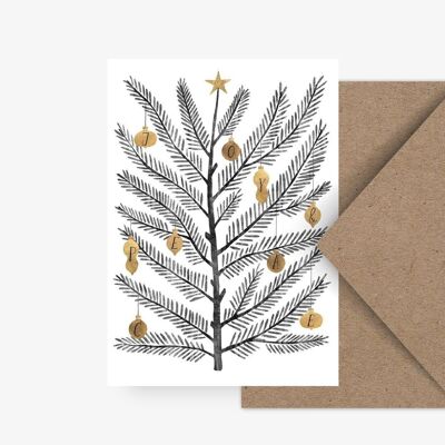 Postcard / Swedish Fir No. 1