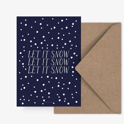 Postcard / Snow Snow Snow