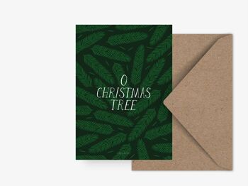 Carte postale / O Christmas Tree 1