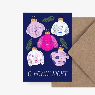 Postkarte / Howly Night