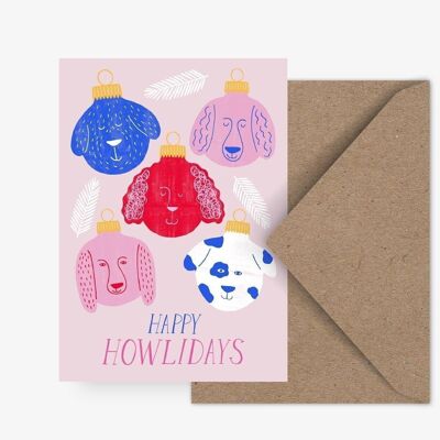 Postkarte / Howlidays