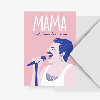 Postkarte / Mama