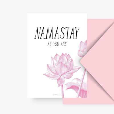 Carte postale / Namastay
