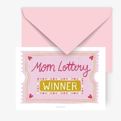 Postal / Lotería de mamá