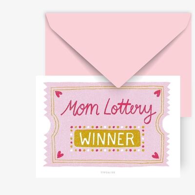 Postkarte / Mom Lottery