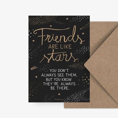 Postkarte / Friends