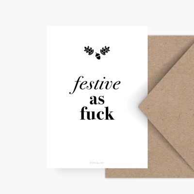 Carte postale / festive
