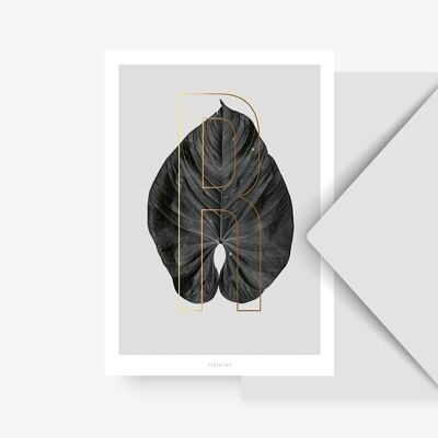 Postkarte / ABC Plants - R