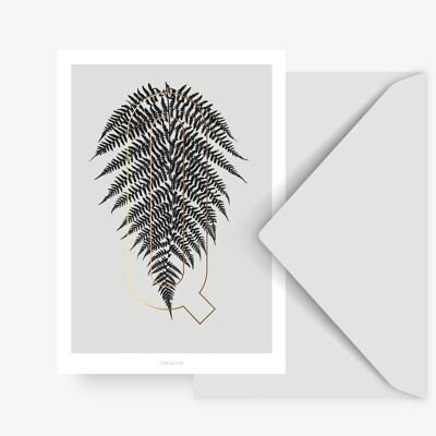 Postkarte / ABC Plants - Q