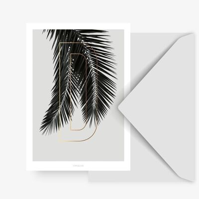 Postkarte / ABC Plants - D