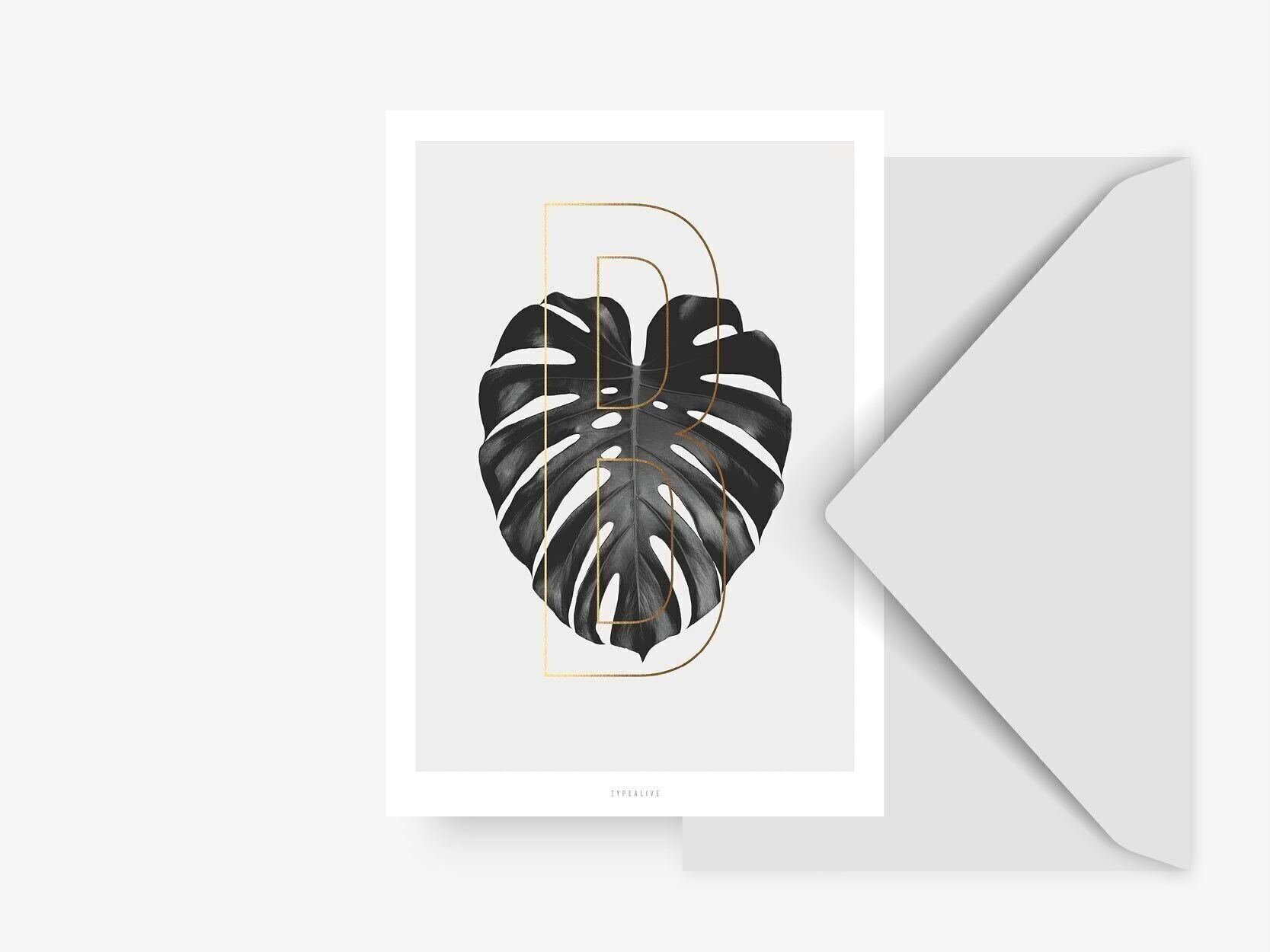 Postal / Plantas ABC - B