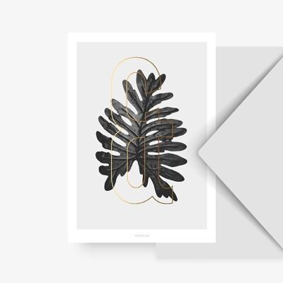 Postkarte / ABC Plants - &