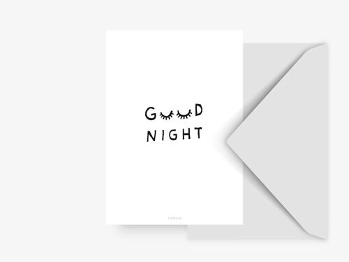 Postkarte / Good Night