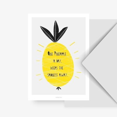 Cartolina / ananas n. 4°