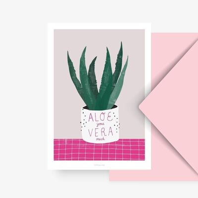 Postcard / Aloe Vera