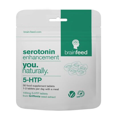 Serotonin Enhancement - 5-htp 30 tablets - Trial pack - 12 unit case