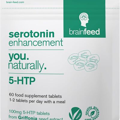Serotonin Enhancement - 5-htp 60 tablets - Standard pack - 12 unit case