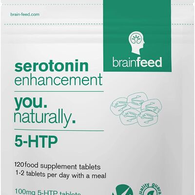 Serotonin Enhancement - 5-htp 120 tablets - Value pack - 12 unit case
