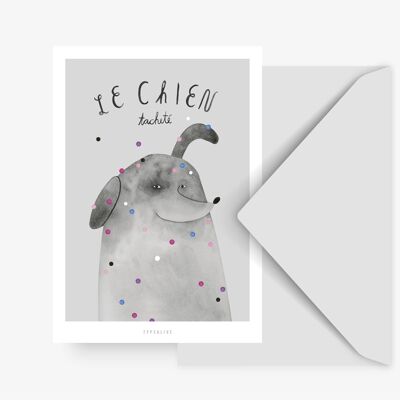 Postkarte / French Animals Chien